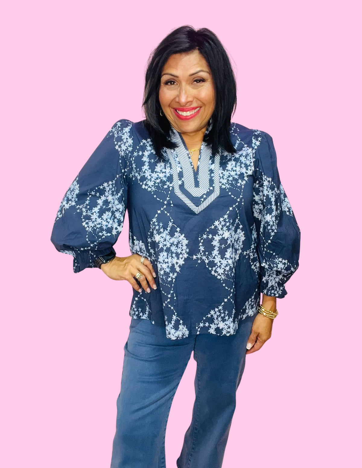 Garden Stripe Top
