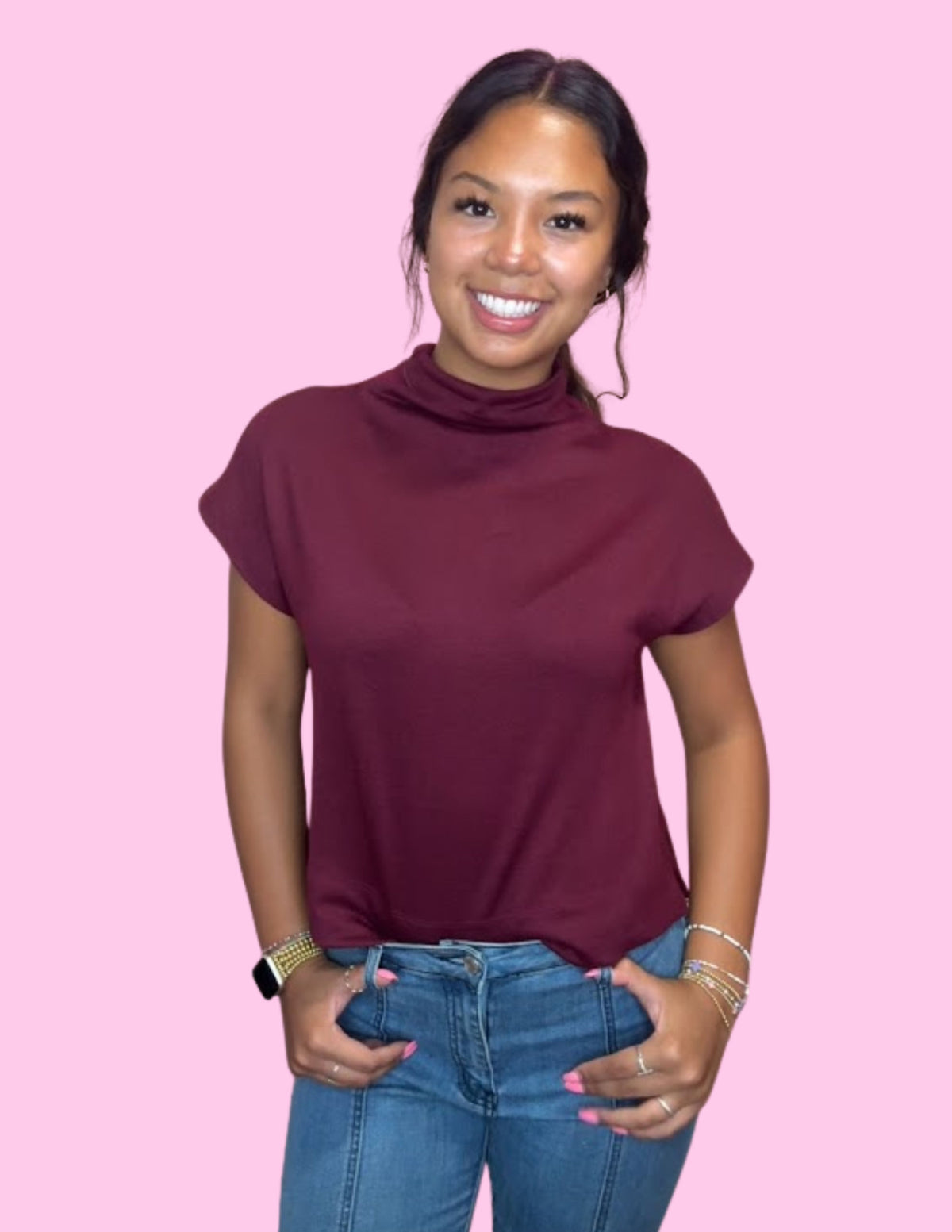 Modern Mock Top