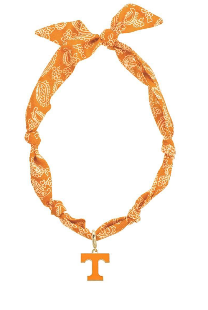 Tennessee Vols Bandana Necklace