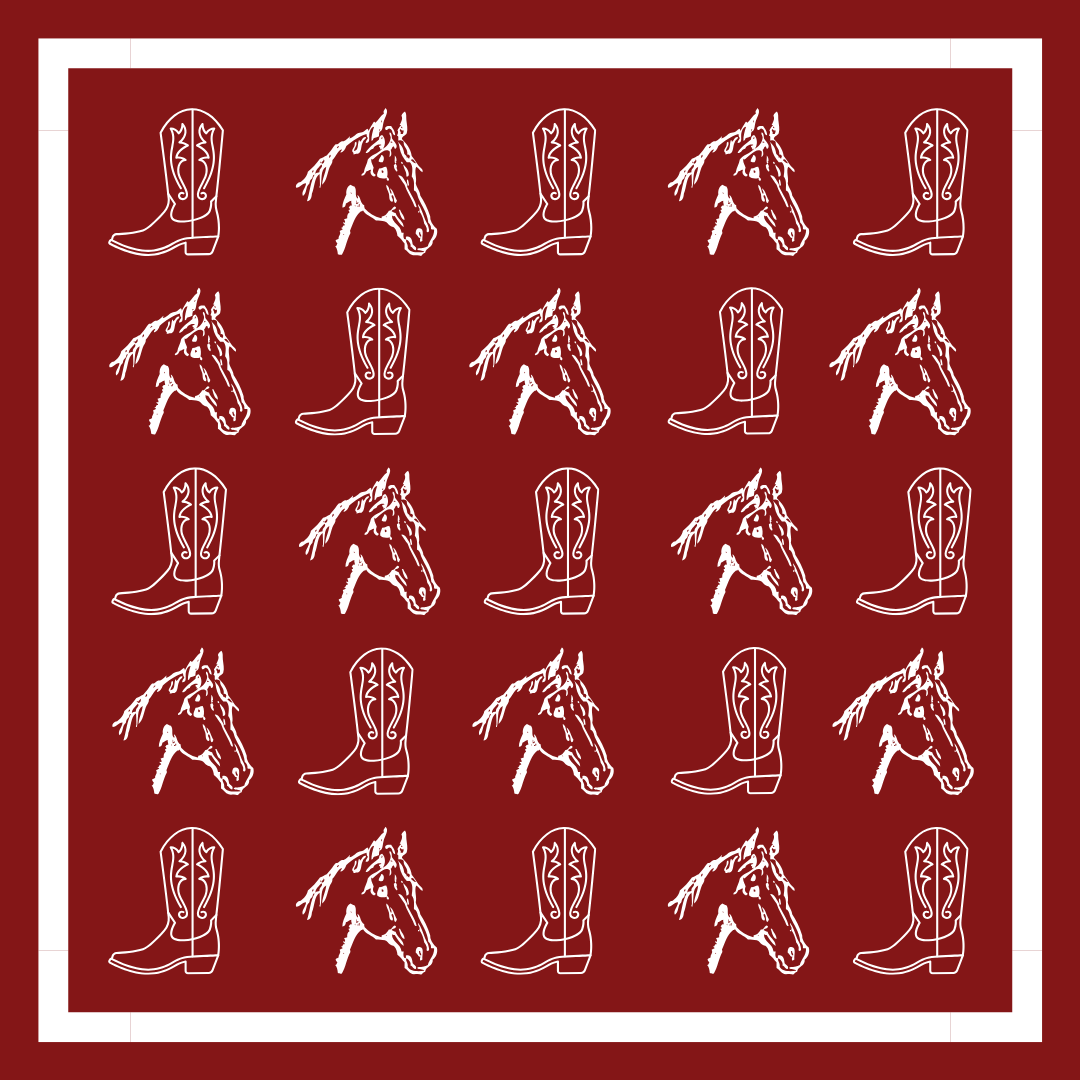 Oklahoma Bandana Gameday Scarf