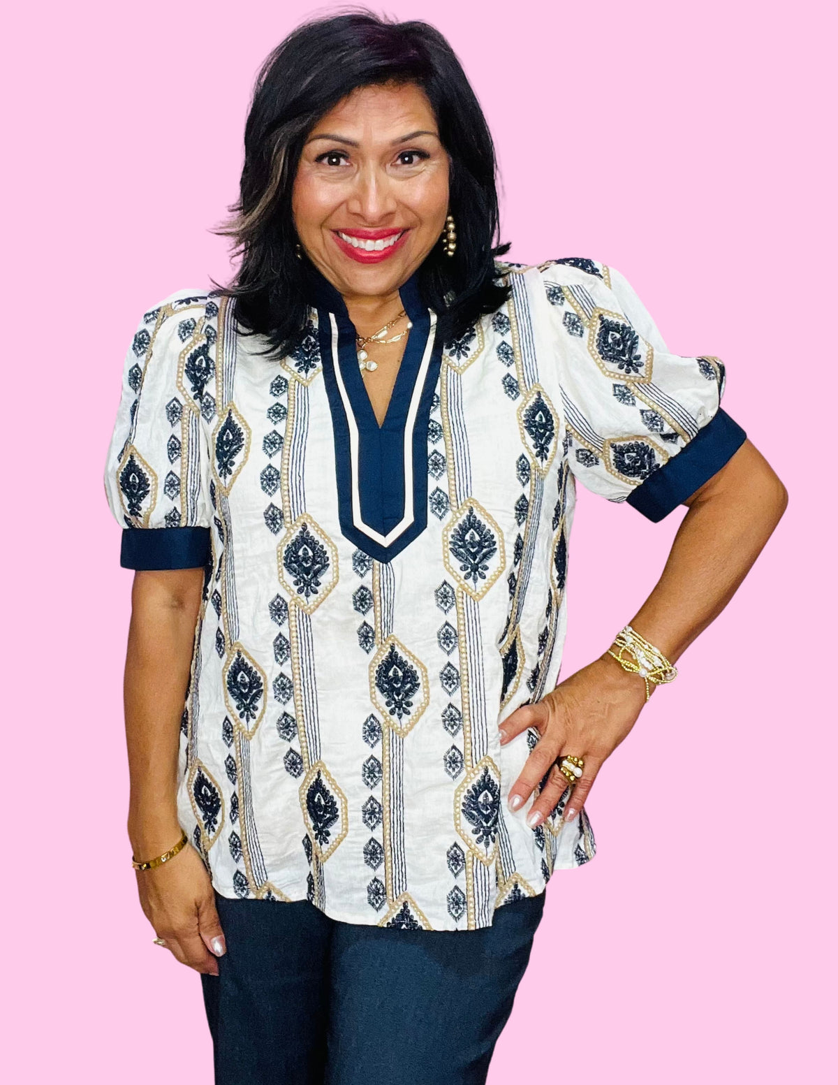 Abstract Affair Top