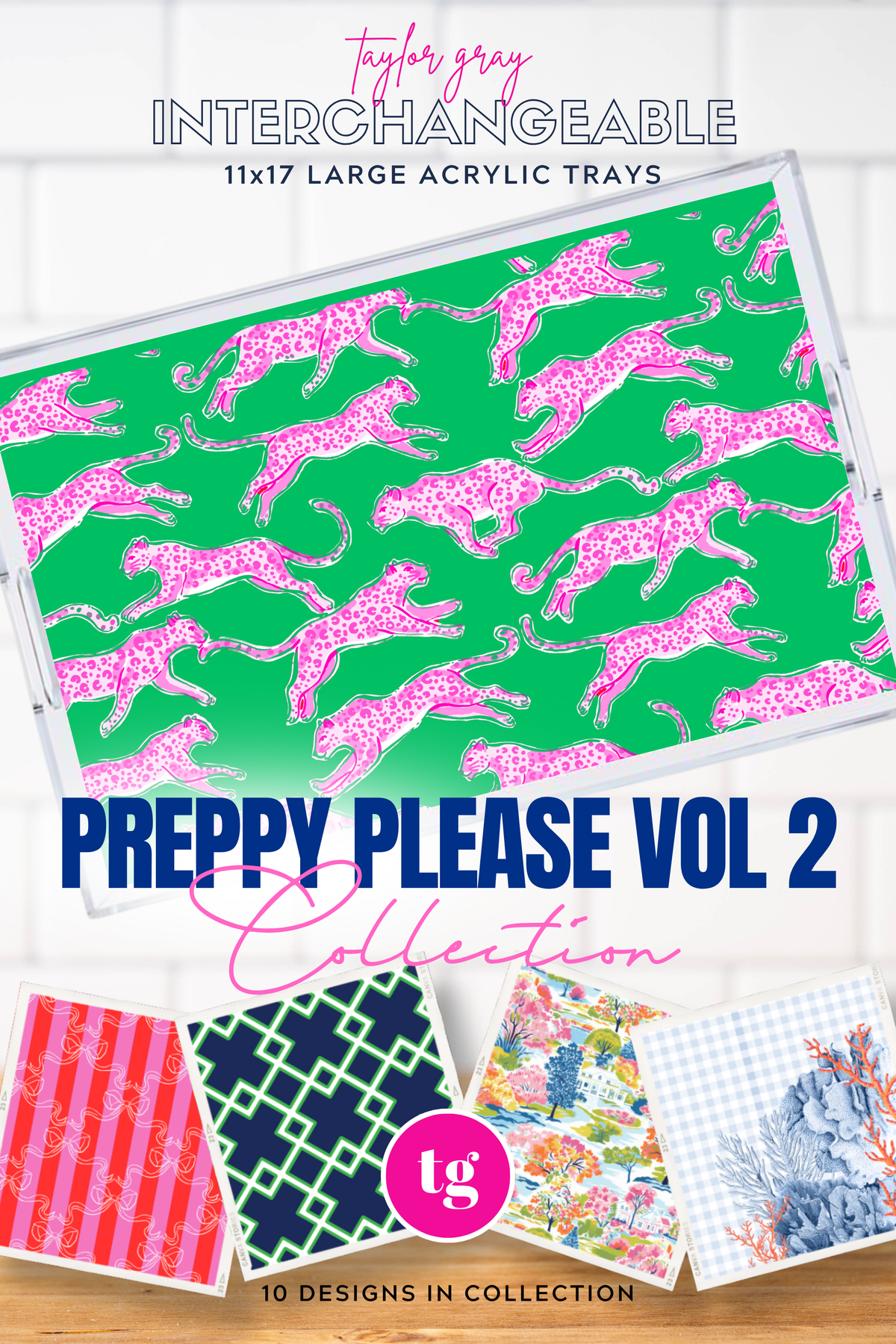 11x17 PREPPY PLEASE VOL 2 insert set of 10
