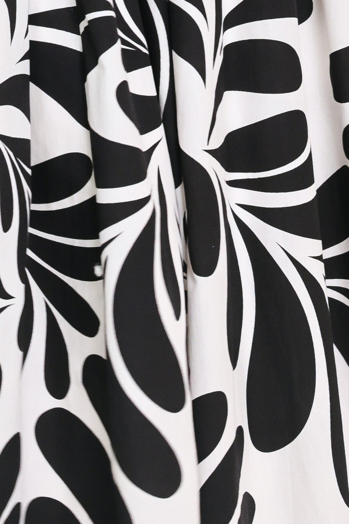 Black and white patterned fabric