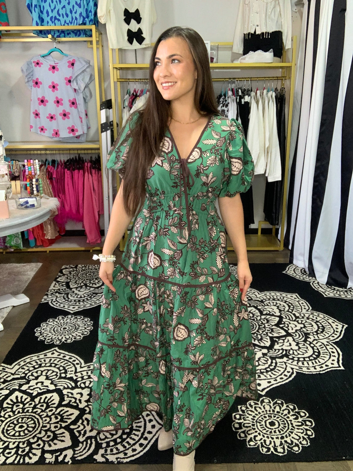 Lush Leaf Dress