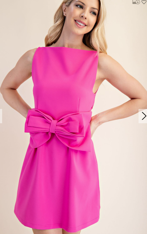 The Belle Bow Dress