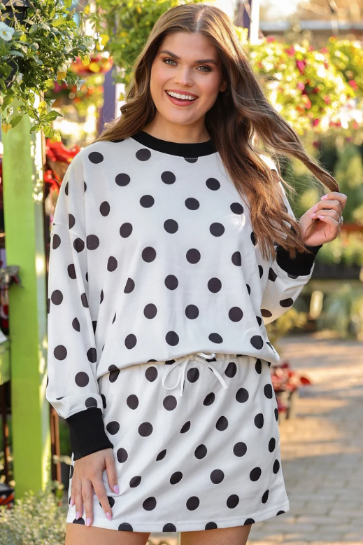 Spot On Style Skort Set