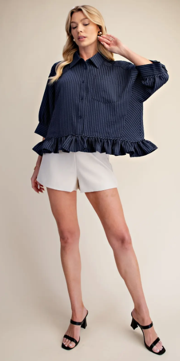 Falling for Stripes Top