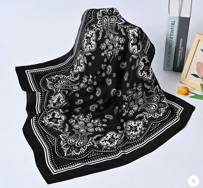 Silky Bandana Scarf