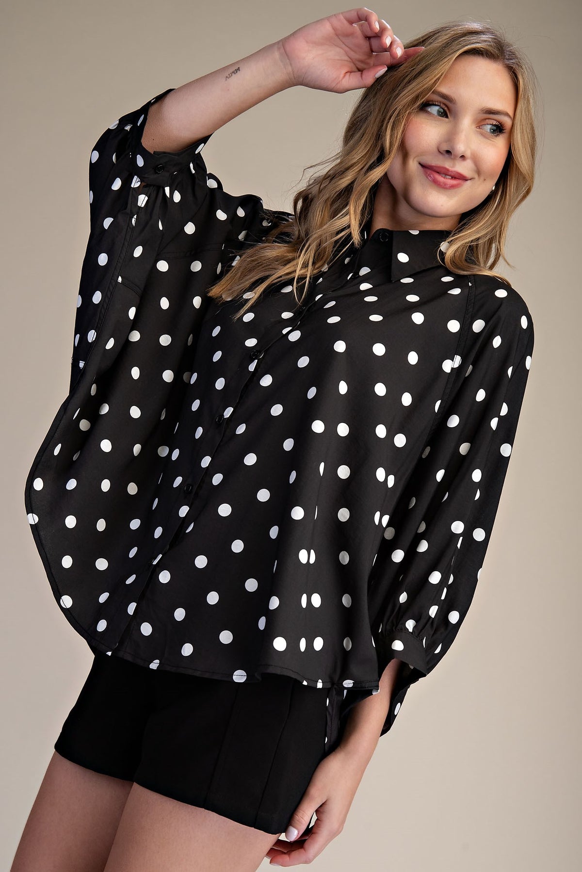 Simply Spot-On Blouse