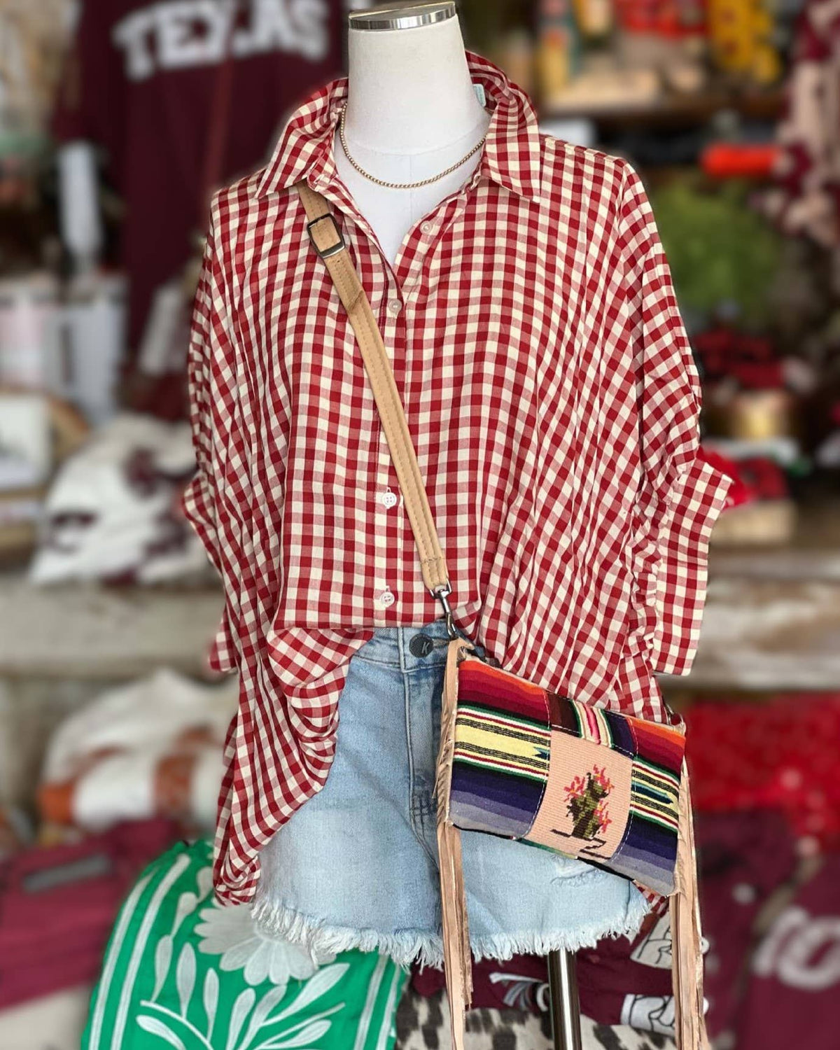 The Everyday Check Blouse