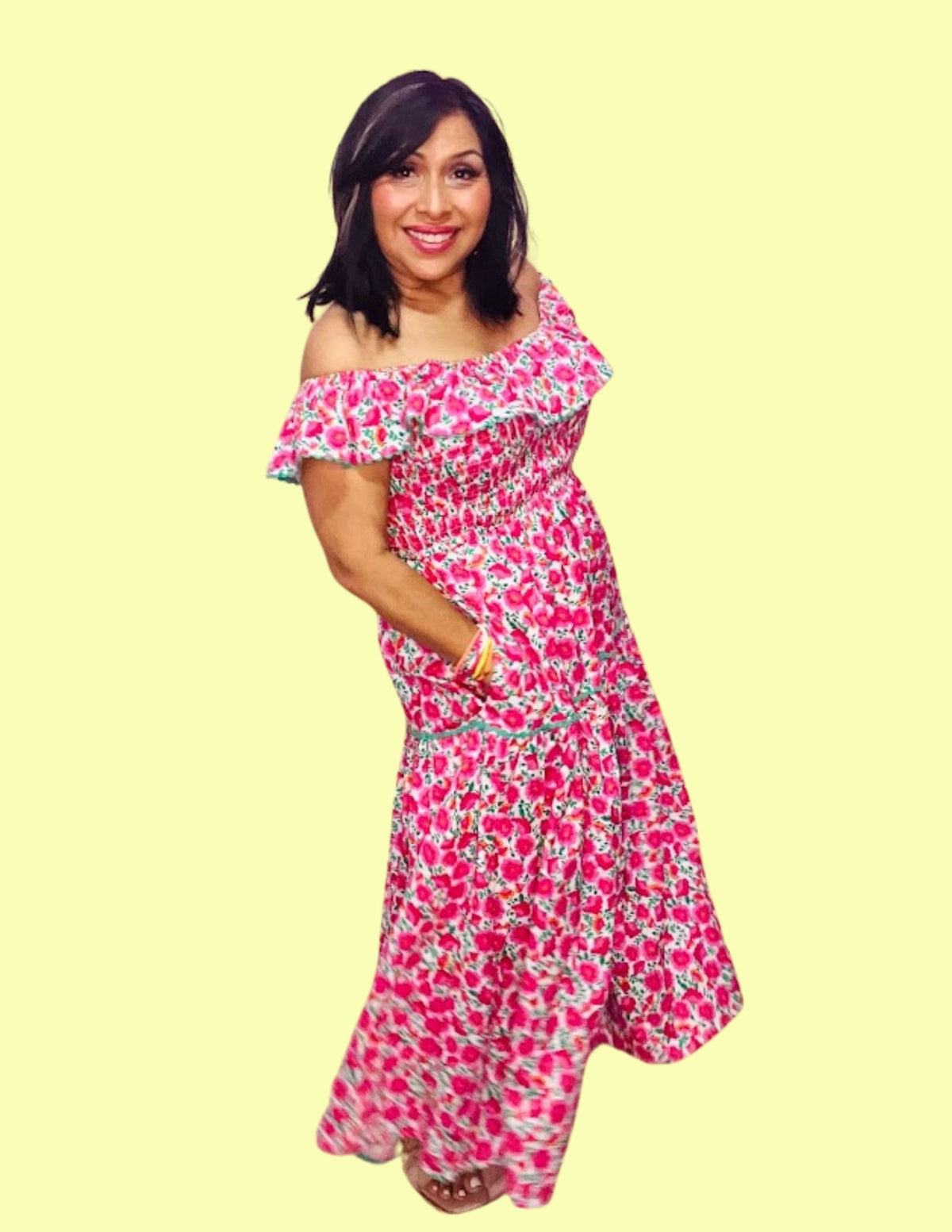 Wildflower Ruffle Dress