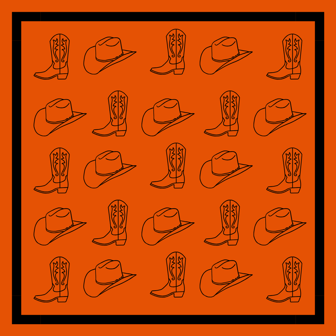 Oklahoma State Bandana Gameday Scarf