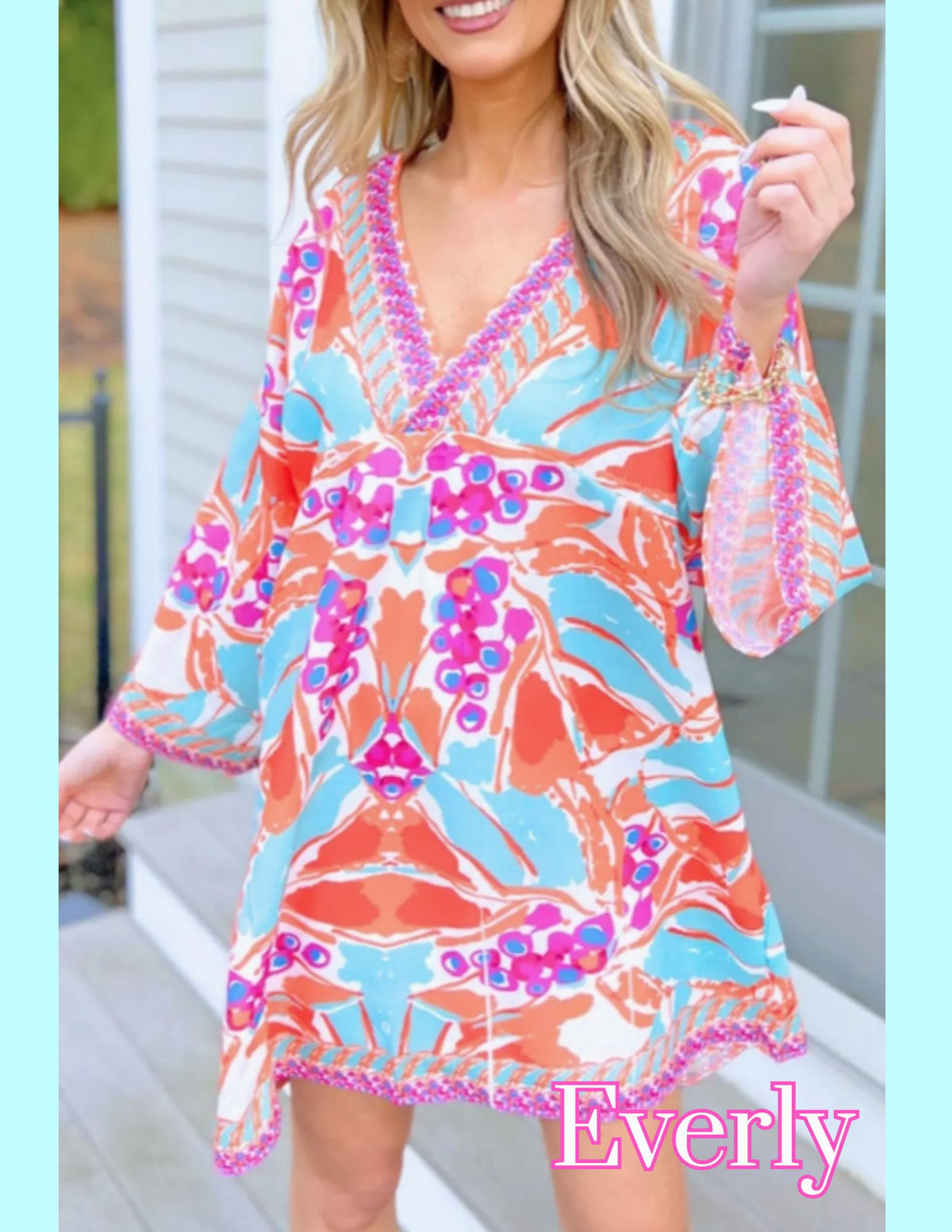 Flowy Beach Cover-Up Dress | One Size | Beach to Brunch Lucy's Looks Flowy Beach Cover-Up Dress | One Size | Beach to Brunch Lucy's Looks